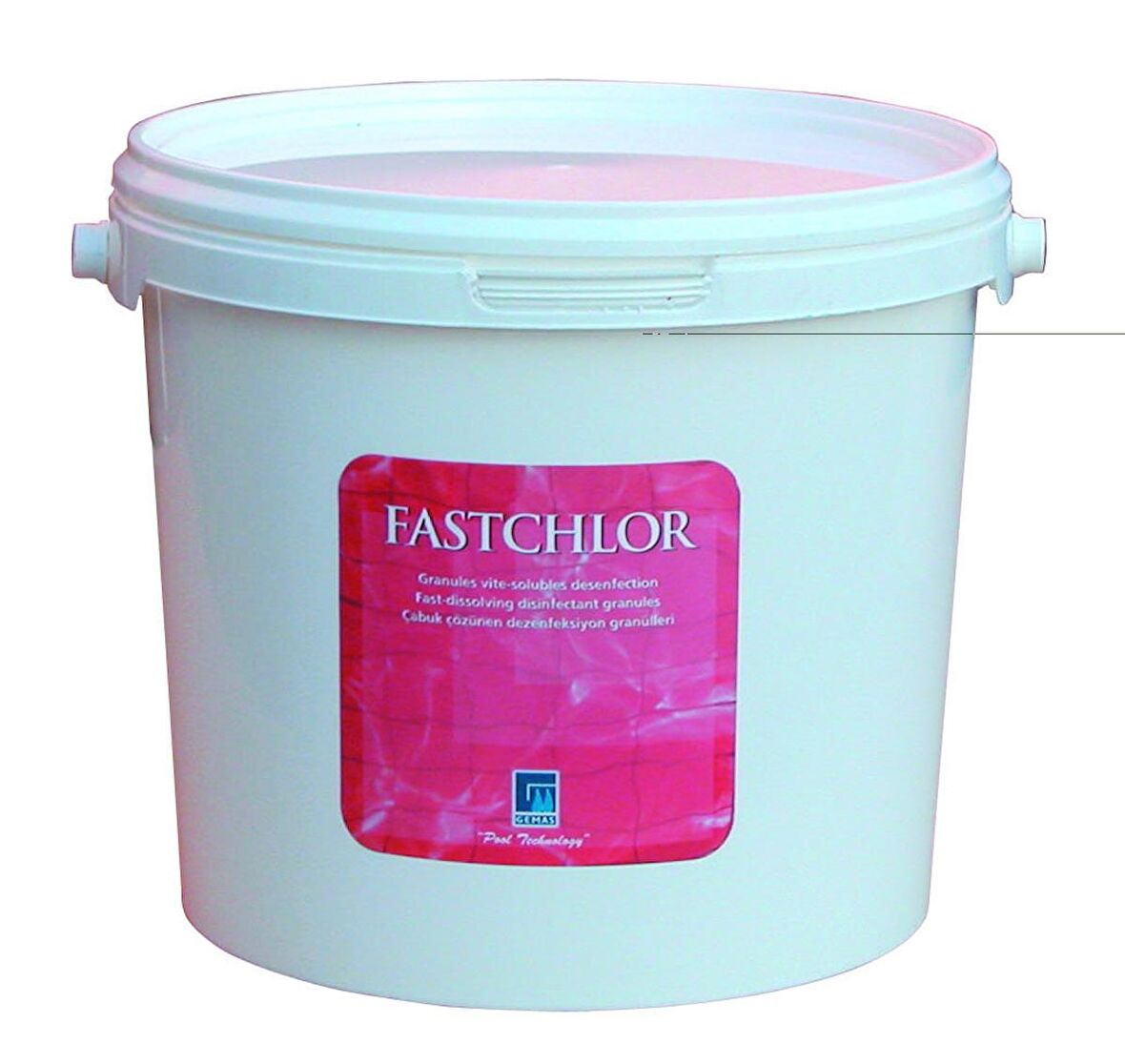 Gemaş FASTCHLOR 5 Kg %56 Aktif Toz Klor Stabilize Diklor Granül - %56 Chlorine Granular